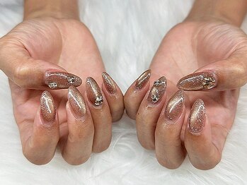 ミエル バイ ララモアナ(miel by lalamoana)/nail design:マグネットネイル