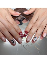 クリスマスネイル