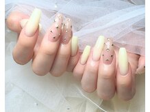 ネイル バイ エン(Nail by EN)/春キラキラネイル