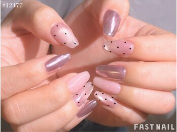 ファストネイル 錦糸町店(FAST NAIL)/ドット/ミラー/マグネットネイル