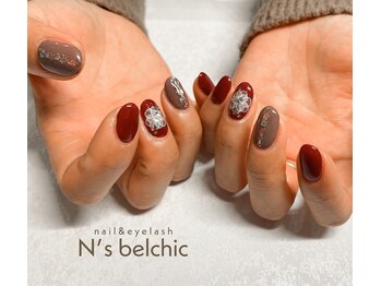 エヌズ ベルシック(N's belchic)/フラワーネイル♪