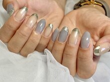 サロンドフォーエイチ(salon de 4H)/グレー×ミラーで大人っぽく☆