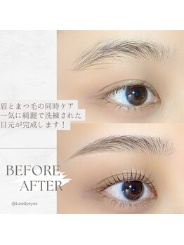 ルーディーアイズ(Loody eyes)/眉毛のデザイン＆ワックス脱毛