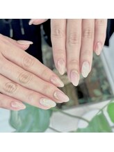 カオネイル 新宿店(KAONAIL)/シェルとアイシングゴールド