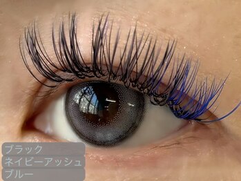 サロンドグレース 千葉店/ネイビーアッシュMIX