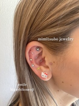 エミルアイラッシュ 東高円寺店(emile EYELASH)/mimitsubo jewelry