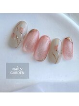 ネイルズガーデン(NAILS GARDEN)/フラワーネイル