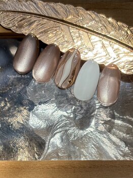 ネイルサロン アージュ(Nail Salon A jyu)/プッチ風ネイル