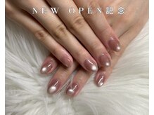 melt.仙台【パラジェルネイル/フィルイン/マグネット/長さだし/持ち込み】/ワンカラーネイル 夏ピンクラメ