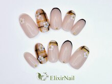 エリクサーネイル 新宿3丁目(Elixir Nail)/定額b カジュアル/クーポン使用