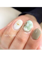 レッシュネイル サロンアンドスクール(RECH NAIL salon&school)/flower＊