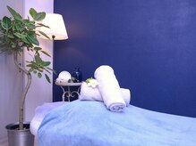 施術はプライベートサロンの個室で自分だけの安らぎのひと時♪