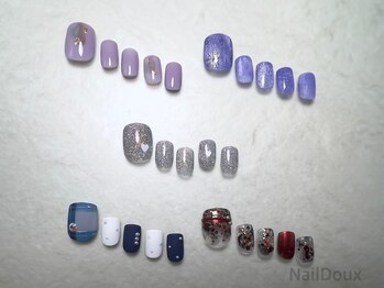ネイル ドゥ 岡山駅前店(Nail Doux)/12月オススメフットアート