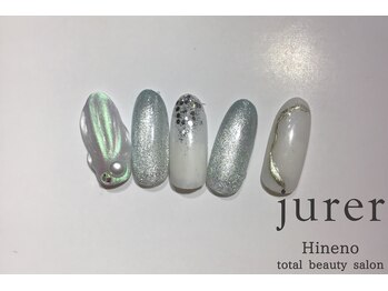 ネイルアンドアイラッシュデザインサロン ジュレ 日根野店/定額デザイン8800コース
