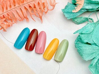 ネイルサロン&スクール ジーナ(GINA)/マルチカラーネイル