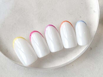 ワンアンドオンリー(One&Only)/パステルカラースキニーフレンチ