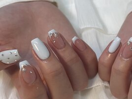 パステルフレンチ/水色フレンチ