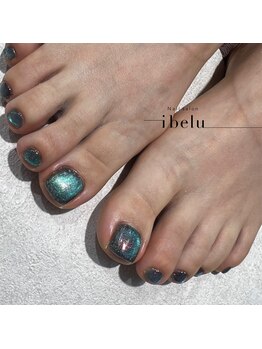イベル 恵比寿西口店(ibelu)/フットネイル マグネットネイル