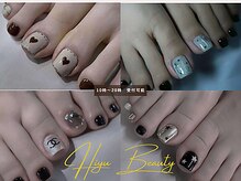 ヒユビューティ(Hiyu Beauty)の雰囲気(【持ち込み歓迎】ボルドー×キルティングの華やかフットネイル)