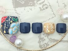 シェリー(Cherie)/お正月ネイル(フット)