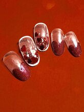 アンジェリーク ネイル(Angeleek NAIL)/バレンタイン×ハート