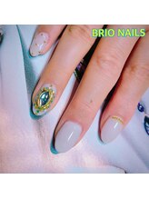 ブリオ ネイルズ(Nail BRIO NAILS)/キラキラゴージャスNAIL