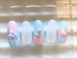 夏色　オーロラグラデーション