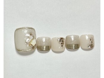 ファースト 山形(first)/フット オーダーネイル