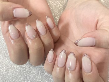 キャッツアイトーキョー 西荻窪店/ラメフレンチ