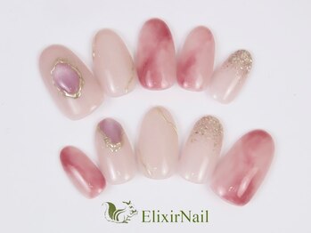 エリクサーネイル 池袋(Elixir Nail)/定額aシンプル/クーポン
