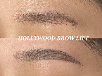 ワクシー 麻布十番店(WAXYYY.)/ハリウッドブロウリフト¥3,900～