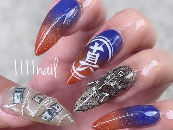 イチイチイチイチネイル(1111nail)/真島吾朗ネイル♪
