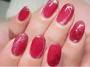 ネイルサロン アージュ(Nail Salon A jyu)の写真/毎月新作デザインが登場♪トレンドを取り入れたアート×豊富なカラーで、キレイ～個性派まで幅広くご提案◎