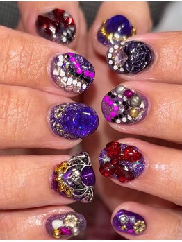 チャーレム ネイル(charlem nail)/モモ担当☆シンプルイメージ