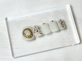 大きめストーンネイル