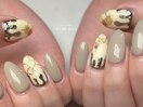 蜂蜜ネイル