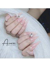 オーラネイル(Aura Nail)/ビジューグラデネイル