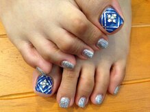 ネイルサロン グリッター(NAIL SALON glitter)/【フットArt2本コース¥5500円】