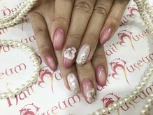 ネイルミュージアム(Nail Museum)/【秋】エンボスフラワー