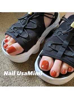 ネイル ウサミミ(Nail UsaMimi)/フット　ワンカラー