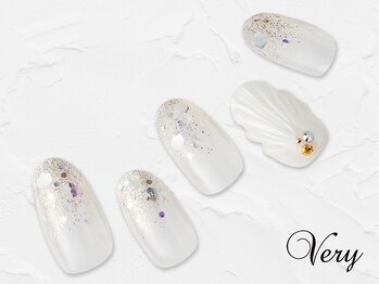 ヴェリー 六本木ヒルズ店(Very)/キラキラ夏ネイル