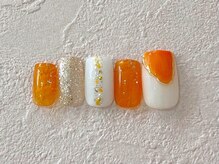 ネイルビート(NAIL BEAT)/透け感！シンプルネイル