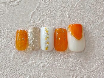 ネイルビート(NAIL BEAT)/透け感！シンプルネイル