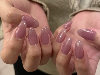 ジュイール ネイル 千葉店(Jouir nail)/優しいペールピンク