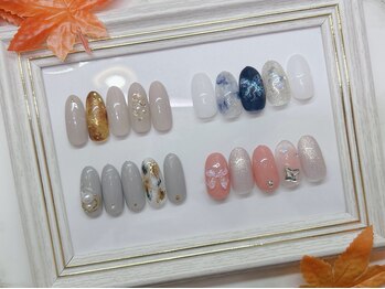 ティーエヌ 本厚木店/秋ネイル☆6000円【6600円税込】