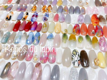 ルポ ドゥ ラパン(Repos du lapin)の写真/日常を彩るネイル★ふとした瞬間目にはいる指先に心も弾みます♪飾らないお洒落や気分転換などにもぜひ◎