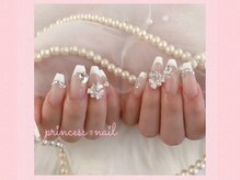 Girlyワンホンネイル(アプレ￥9800)