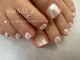 ユーネイル(you NAIL)の写真/フットネイル♪マグネット・定額アート・角質ケア(2200円)もセットで足元まで美しく