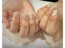 アイラッシュネイルサロン セシルビー(SECILB)/ミラーデザインネイル75分コース