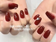 シエル(Ciel)/ボルドーネイル